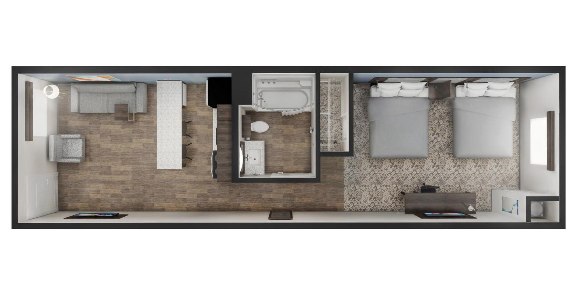 Stayapt Suites Waco Buitenkant foto